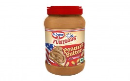 Dr. Oetker Fun foods Peanut Butter Creamy  Plastic Jar  2.5 kilogram